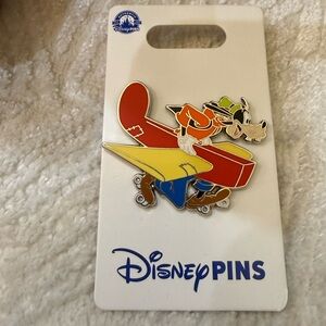 Disney Black Mickey Glove Enamel Pin Backing